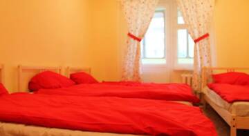 Фото номера Односпальная кровать в общем номере Гостиница Happy People Hostel г. Курск 10